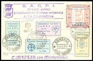 ALTA DUMENTINA S.A.C.P.I. 1945 - I cinque ... 
