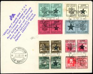 ALTO VARESOTTO 1944 - Posta partigiana, ... 