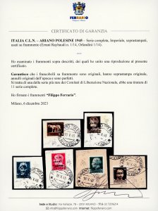 ARIANO POLESINE 1945 - Imperiale, ... 