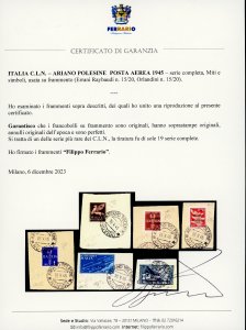 ARIANO POLESINE POSTA AEREA 1945 - ... 