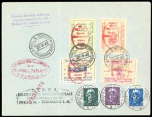 D.I.S.P.A. 1945 - Lemissione soprastampata ... 