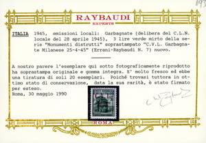 GARBAGNATE MILANESE 1945 - La ... 