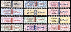 PIACENZA PACCHI POSTALI 1945 - Serie ... 