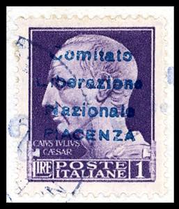 PIACENZA 1945 - 1 lira Imperiale, ... 
