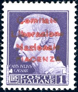 PIACENZA 1945 - 1 lira Imperiale, ... 