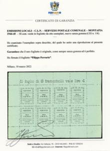 SERVIZIO POSTALE COMUNALE ... 