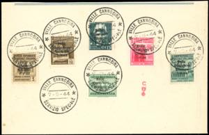 VALLE CANNOBINA 1944 - Serie completa di 6 ... 