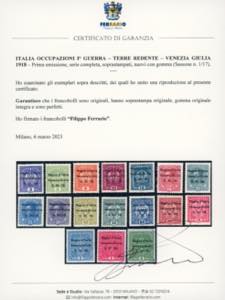 VENEZIA GIULIA 1918 - Prima ... 