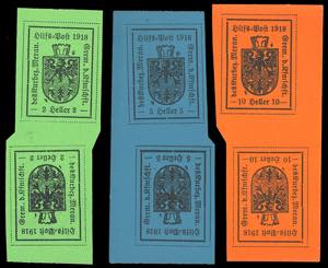 MERANO 1918 - La serie di tre ... 