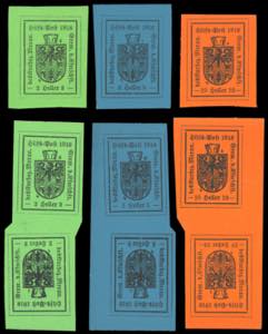 MERANO 1918 - La serie di tre ... 