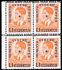 ZONA FIUMANO KUPA 1941 - 1 l. su 50 p. Beffa ... 