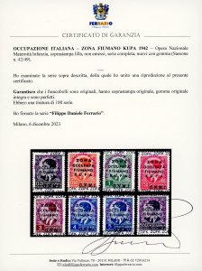 ZONA FIUMANO KUPA 1942 - Opera ... 