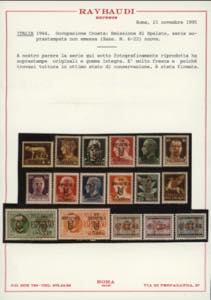 OCCUPAZIONE CROATA 1944 - ... 