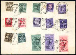 OCCUPAZIONE JUGOSLAVA ISTRIA 1945 - Prima ... 