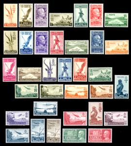 1938 - Soggetti vari, prima emissione ... 