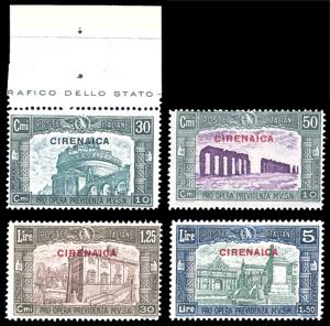 1930 - Milizia III emissione, serie completa ... 