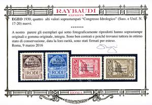 1930 - Congresso Idrologico, serie ... 