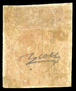 1853 - 15 cent. vermiglio (7), ... 