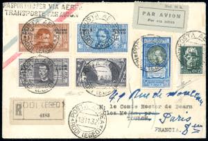 POSTA AEREA 1932 - 100 lire Dante (21), con ... 