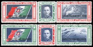 POSTA AEREA 1933 - Trittici Crociera Balbo, ... 