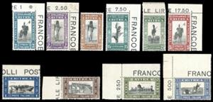 1930 - Soggetti africani (155/164), nuovi, ... 