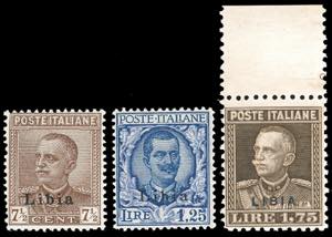 1928/1929 - Soprastampati, serie completa ... 