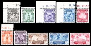 1931 - V Fiera di Tripoli, serie completa ... 