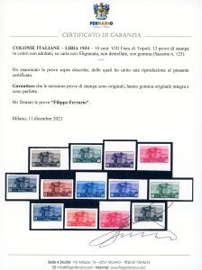 1934 - 10 cent. VIII Fiera di ... 