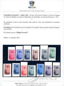 1934 - 20 cent. VIII Fiera di ... 