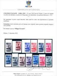 1934 - 25 cent. VIII Fiera di ... 