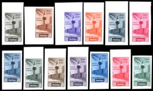 1934 - 25 cent. VIII Fiera di Tripoli (127), ... 