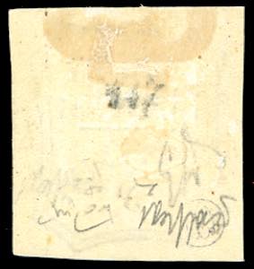 1859 - 5 cent. verde azzurro, I ... 