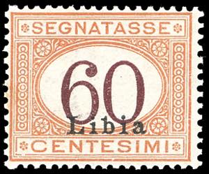 SEGNATASSE 1925 - 60 cent. cifre brune (11), ... 