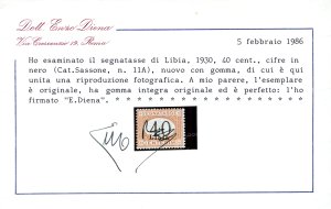 SEGNATASSE 1930 - 40 cent. ... 