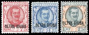 1926 - Floreale soprastampati, serie ... 