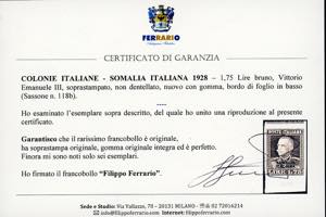 1928 - 1,75 lire bruno, Vittorio ... 