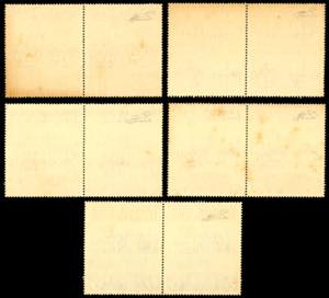 SERVIZIO AEREO 1934 - 50 cent., 75 ... 