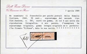 PACCHI POSTALI 1940 - 5 cent. ... 