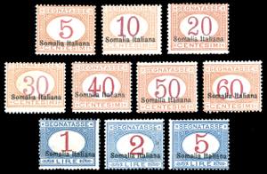 SEGNATASSE 1920 - Soprastampati in basso, ... 