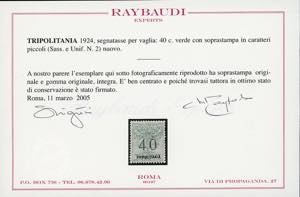 SEGNATASSE PER VAGLIA 1924 - 40 ... 