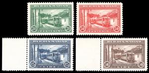 1932 - Ferrovie/Treni, serie completa ... 