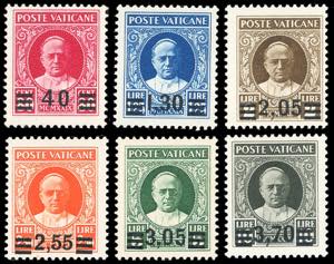 1934/37 - Provvisoria, serie completa ... 