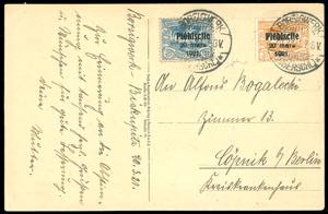 GERMANIA OCCUPAZIONI ALTA SLESIA 1921 - 20 ... 