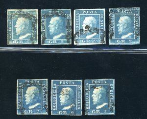 SICILIA 1859 - Bellinsieme di sette ... 