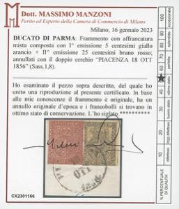 ANTICHI STATI ITALIANI 1852/1859 - ... 