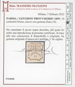 ANTICHI STATI ITALIANI 1852/1859 - ... 