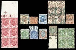 REGNO DITALIA 1901/1926 - Floreale, ... 