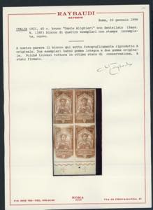 REGNO DITALIA 1921 - Collezione ... 