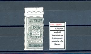 REGNO DITALIA 1921 - Dante ... 