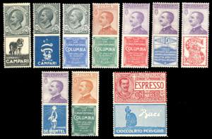 REGNO DITALIA PUBBLICITARI 1924/25 - Lotto ... 